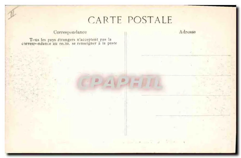 Costa Azul — L'Estérel — Estrada da Sainte-Baume — Editora E.D. n°1347 - Verso