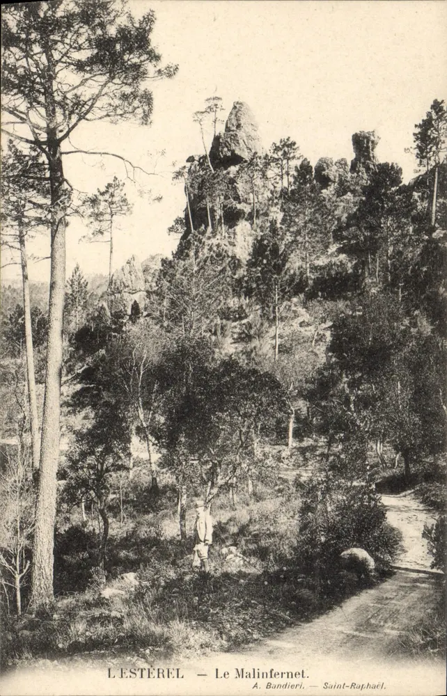 Lestérel — Le Malinfernet — A. Bandieri, Saint-Raphaël - Frente