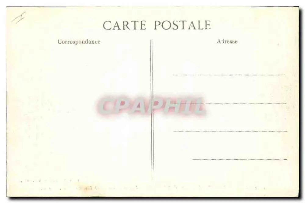 Côte d'Azur - Massif de l'Esterel — Ansicht vom Mont Vinaigre (Höhe 616 m.) — Paul Vasseur, Verlag - Nice - Rückseite