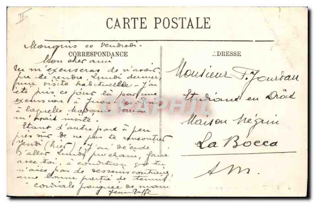 L'ESTEREL — Obélisco do Mal Infernet e Roc do Bispo — LL. — N° 16 - Verso