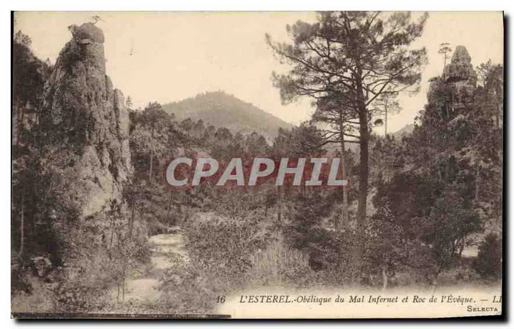 L'ESTEREL — Obélisco do Mal Infernet e Roc do Bispo — Selecta, n°16 - Frente