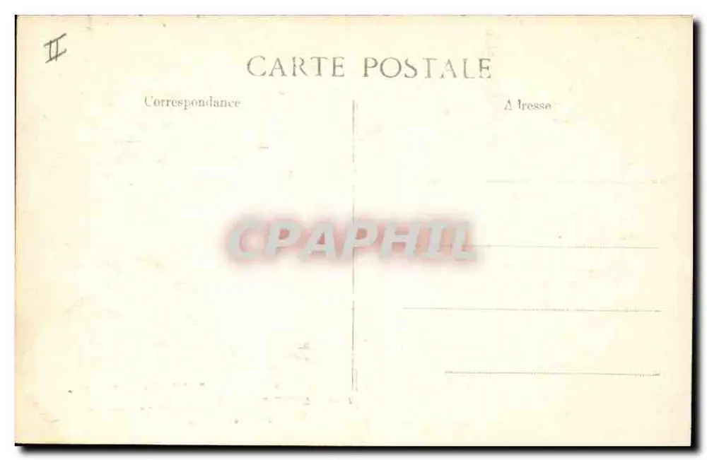 Costa do Azul - Massif de l'Esterel - La Recbe trouée — Paul Vasseur, editor - Nice - Verso
