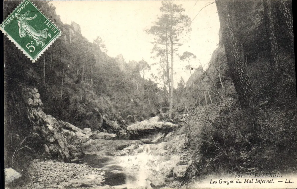 As Gorges do Mal Infernet — L'Estérel — LL - Frente