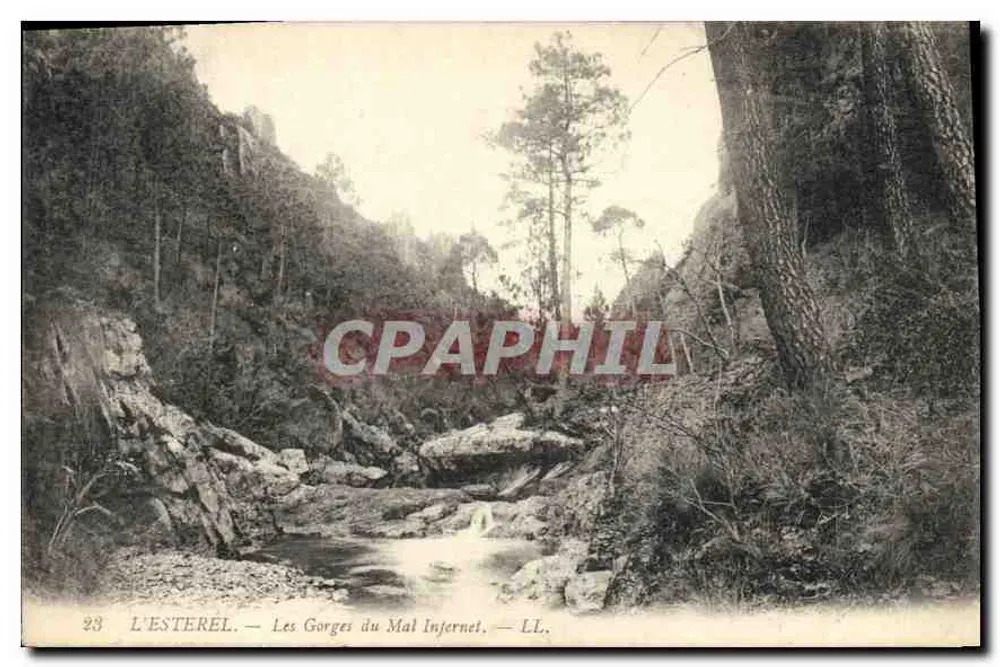 L'ESTEREL — As Gorges do Mal Infernet — LL. - Frente