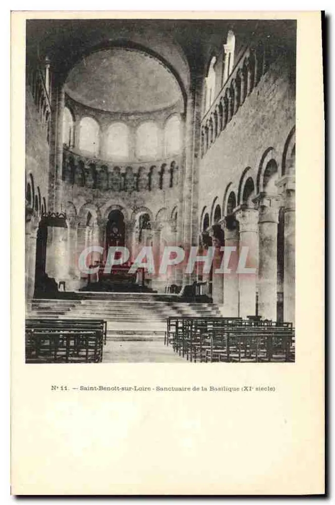 Saint-Benoît-sur-Loire — Heiligtum der Bastilique (11. Jahrhundert) — N°11 - Vorderseite