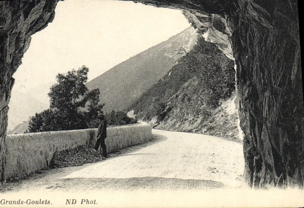 Grands-Goulets — Vista do túnel — ND Phot. - Frente