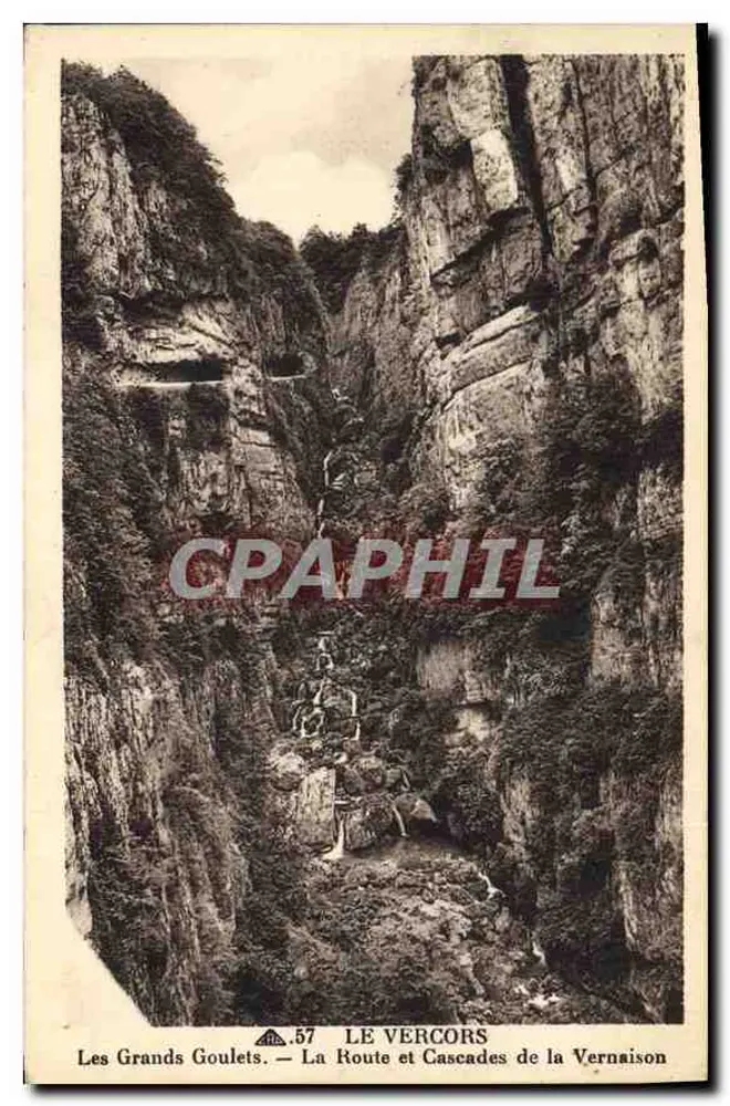 Die Großen Goulets — Die Straße und Wasserfälle der Vernaison — LE VERCORS n°57 - Vorderseite