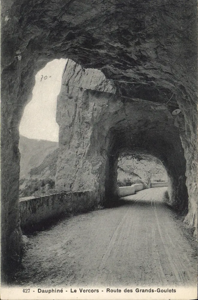 Route des Grands-Goulets - Le Vercors - Dauphiné — Pauleteria des Alpes, Eug. Robert, Grenoble - Vorderseite