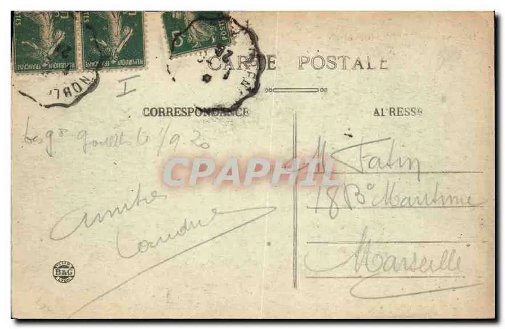 Rota dos Grandes-Goulets — Drôme — editor C. L. - Verso