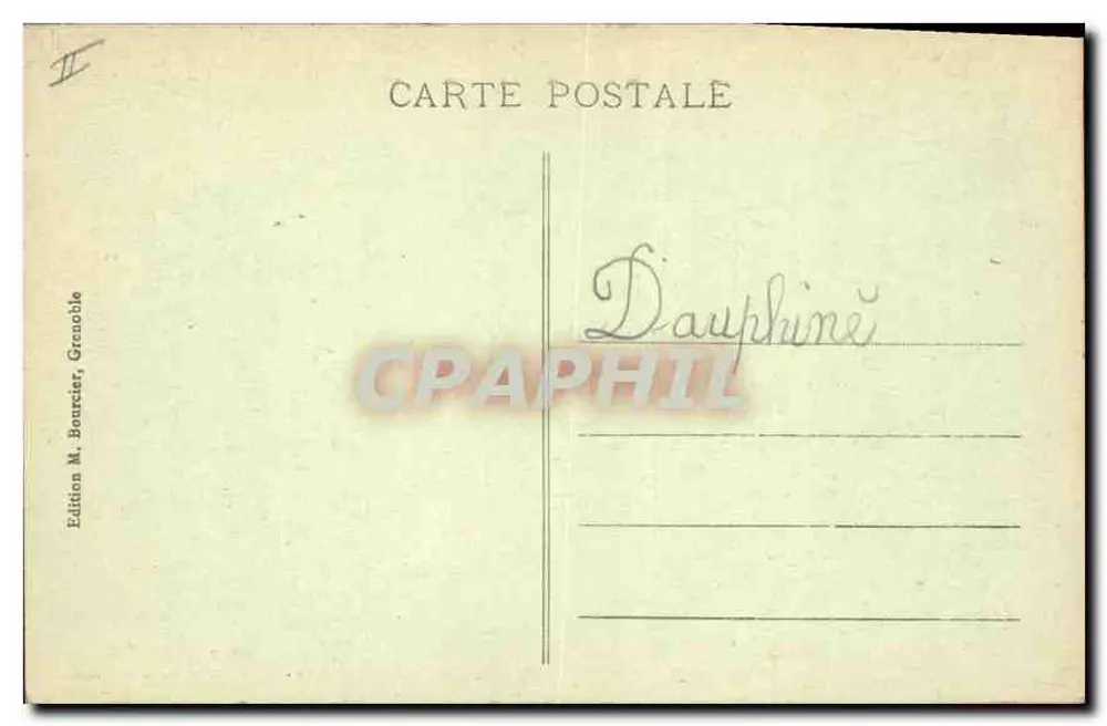 Der Vercors - Les Grands Goulets — Dauphiné — n°483 - Rückseite