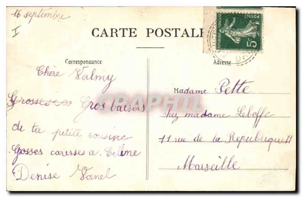 Route der Grands-Goulets (Drôme) — Der Tunnel der Roche Fendue — (CCL) n°106 - Rückseite