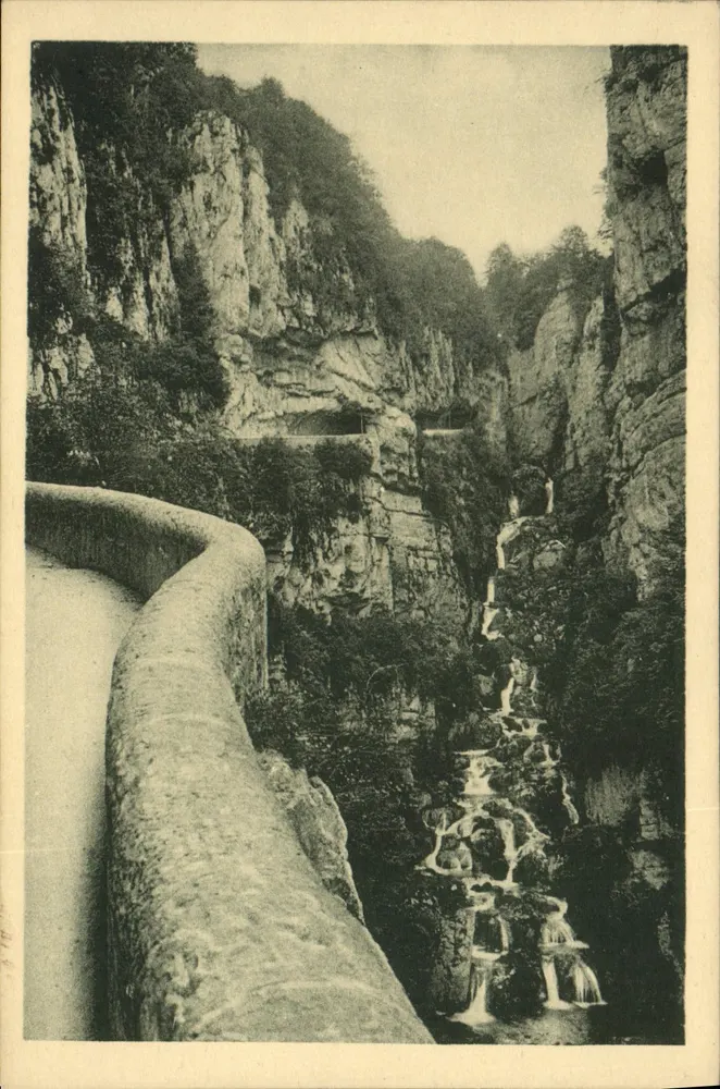 Grands Goulets, die tausend Wasserfälle — In den Veroors — Verlag Dauphine-Paysages, Grenoble - Vorderseite