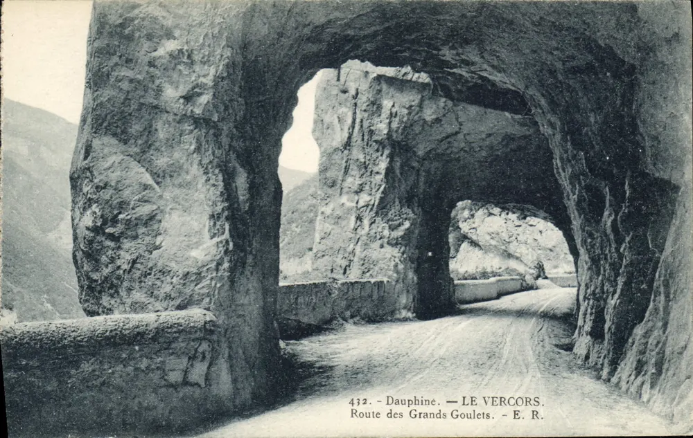 Route des Grands Goulets — LE VERCORS — E. R. - Vorderseite