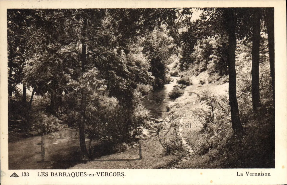 Les Barraques-en-Vercors — La Vernaison — La Vernaison — n°133 - Frente