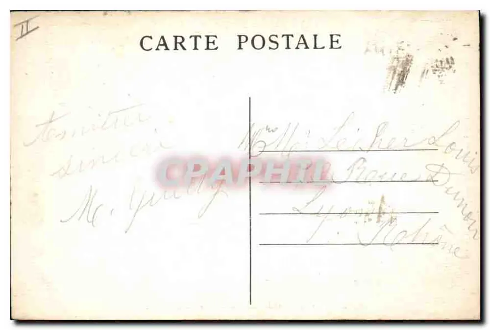 Vercors pittoresk — Route des Grands Goulets — Richtung Baraques — Paul Boyer, Romans - Rückseite