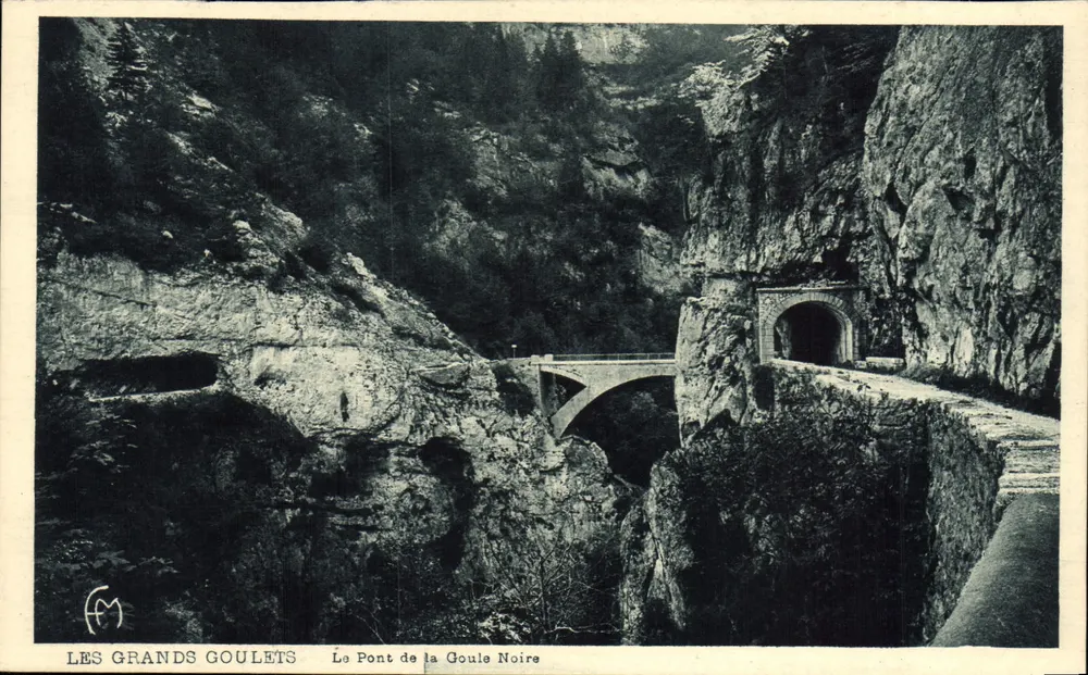 Die Großen Goulets — Die Brücke der Schwarzen Goule — Edition Martinotto - Vorderseite
