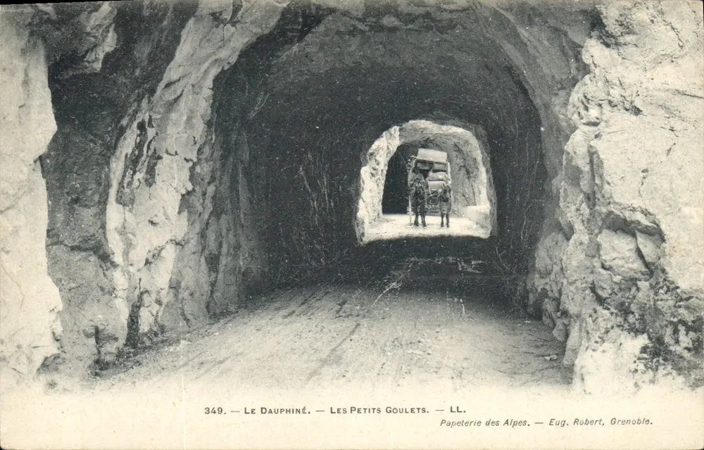 Il Dauphiné — I Piccoli Goulets — Cartoleria delle Alpi — Eug. Robert, Grenoble - Recto