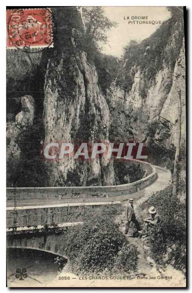 Die Großen Goulets — In den Schluchten — Die malerische Drome — C. Gorges - Vorderseite