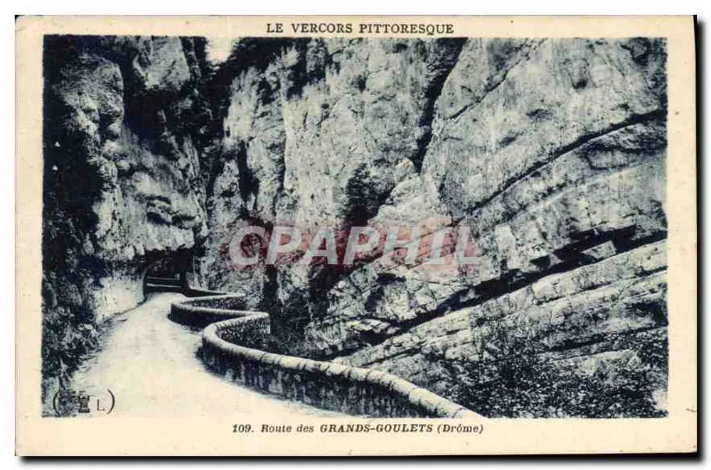 Pittoreskes Vercors — Route des Grands-Goulets (Drôme) — n°109 - Vorderseite