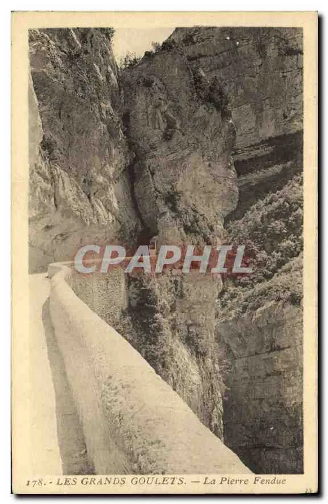 Os Grandes Goulets — A Pedra Pendente — Edição Martinot-Hugo - Frente