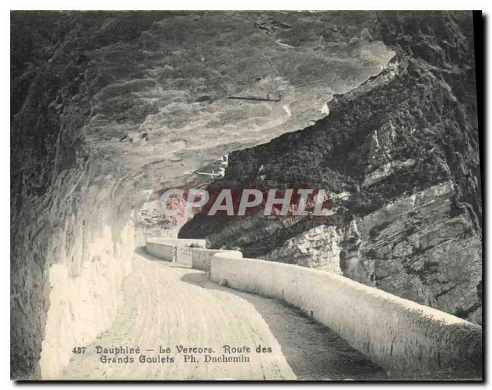 Dauphiné — Le Vercors. Route des Grands Goulets — Ph. Duchemin - Vorderseite