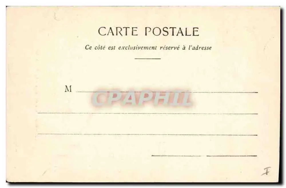 Rota dos Goulets - La Roche Fendue — Coleção P. P., Valence, n° 52 - Verso