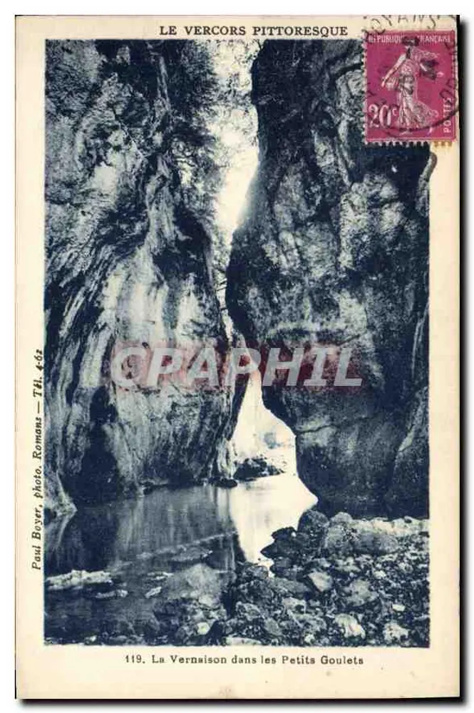 Das pittoreske Vercors — La Vernaison in den Petits Goulets — Paul Boyer, Foto. Romans — T.H. 462 - Vorderseite