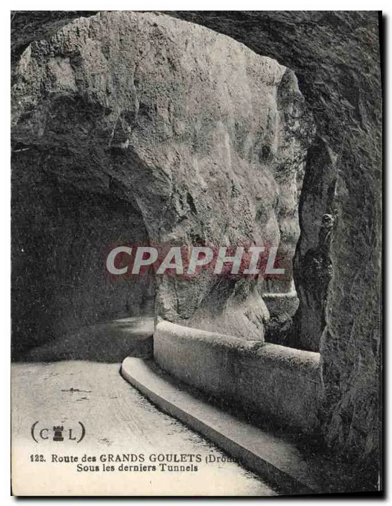 Route des Grands Goulets — Unter den letzten Tunneln — (CCL) n°122 - Vorderseite
