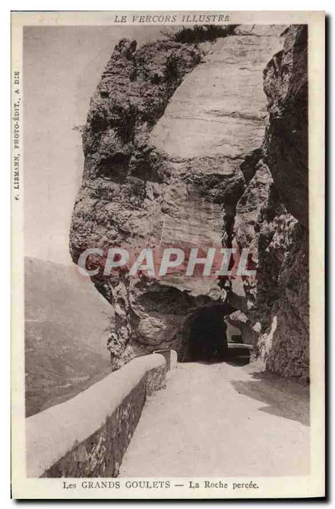 Die GRANDS GOULETS — Die Durchbrochene Felsen — P. LIBMANN, PHOTO-ÉDIT., A DIE - Vorderseite
