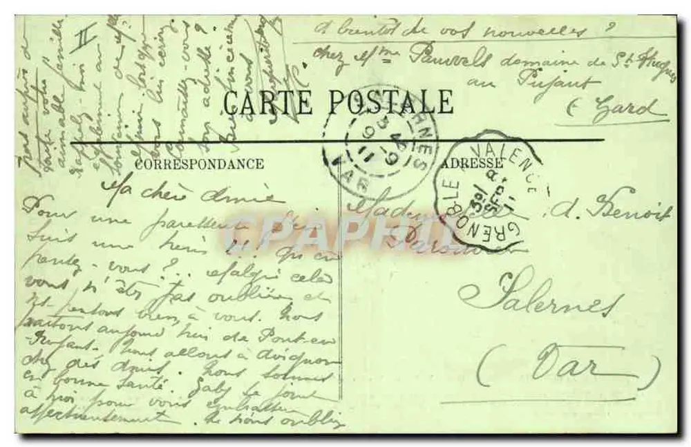 Os Grandes Goulets — Os Dauphine pitoresque — LL - Verso