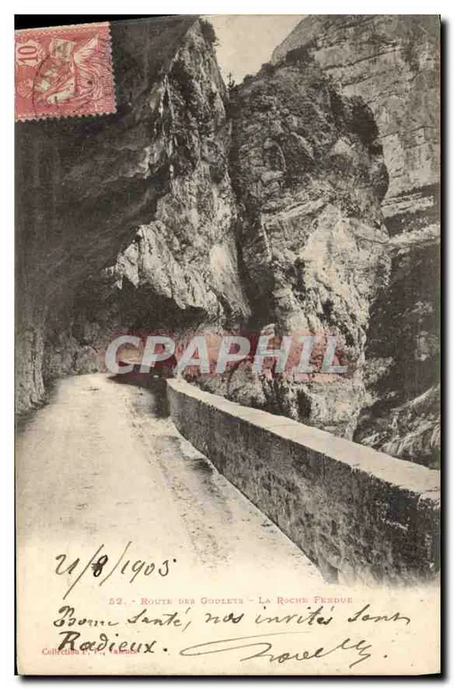 Estrada dos Goulets - La Roche Fendue — Caluire, n°52 - Frente