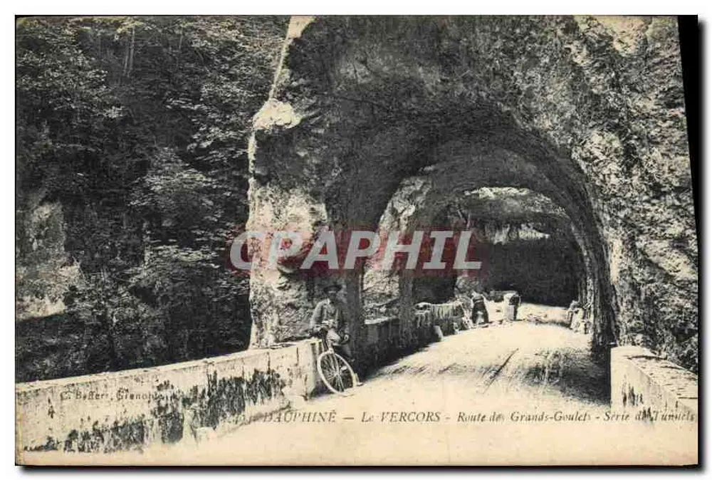 Der Vercors — Route des Grands-Goulets — Tunnel-Serie - Vorderseite