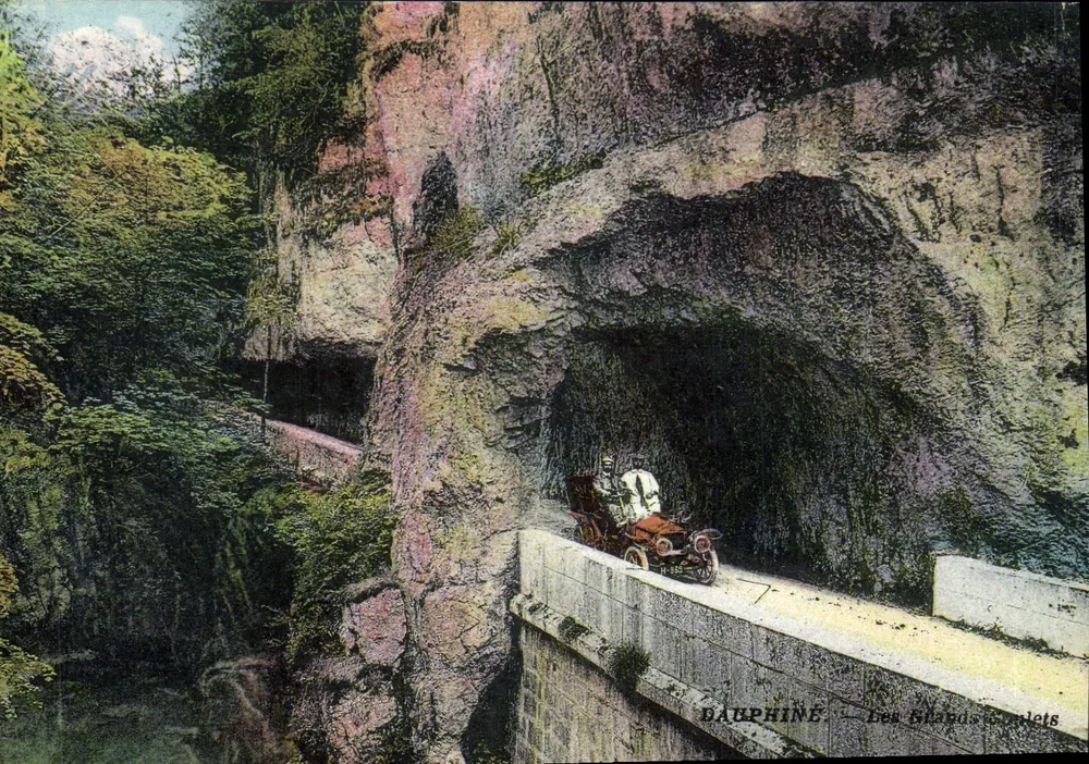 Dauphiné — Les Glande-Coulets — Editor C. V. 350 - Frente