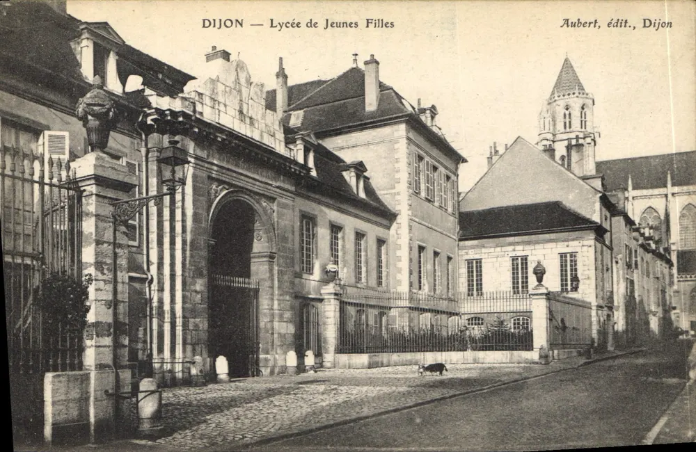 Dijon — Lycée de Jeunes Filles — Aubert, édit., Dijon - Frente