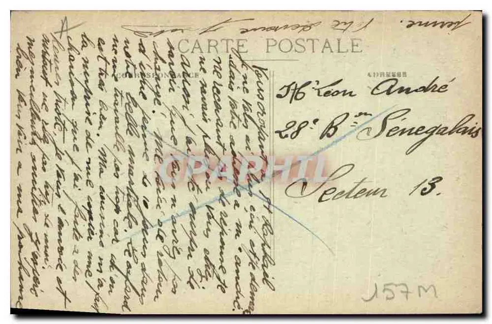 Dijon — Lycée de Jeunes Filles — Aubert, édit., Dijon - Verso