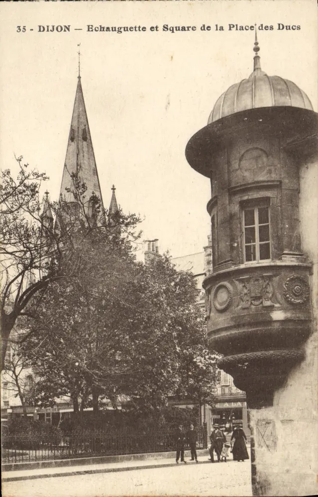 Dijon — Echaugnette e Praça dos Duques - Frente