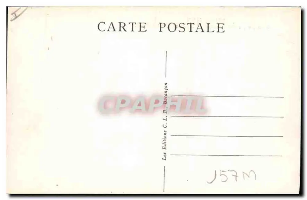 Dijon — Bolsa de Comércio e Igreja de São Miguel — Edições C. L. Besanson - Verso