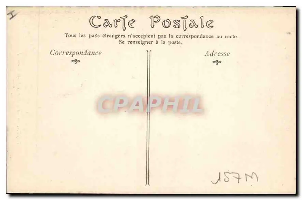 Dijon — A Estátua de São Bernardo — ND Phot, n° 59 - Verso