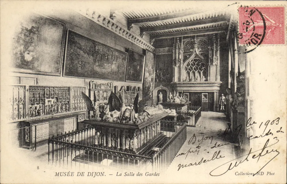 Museo di Dijon — La Sala delle Guardie — Collections ND Phot - Recto