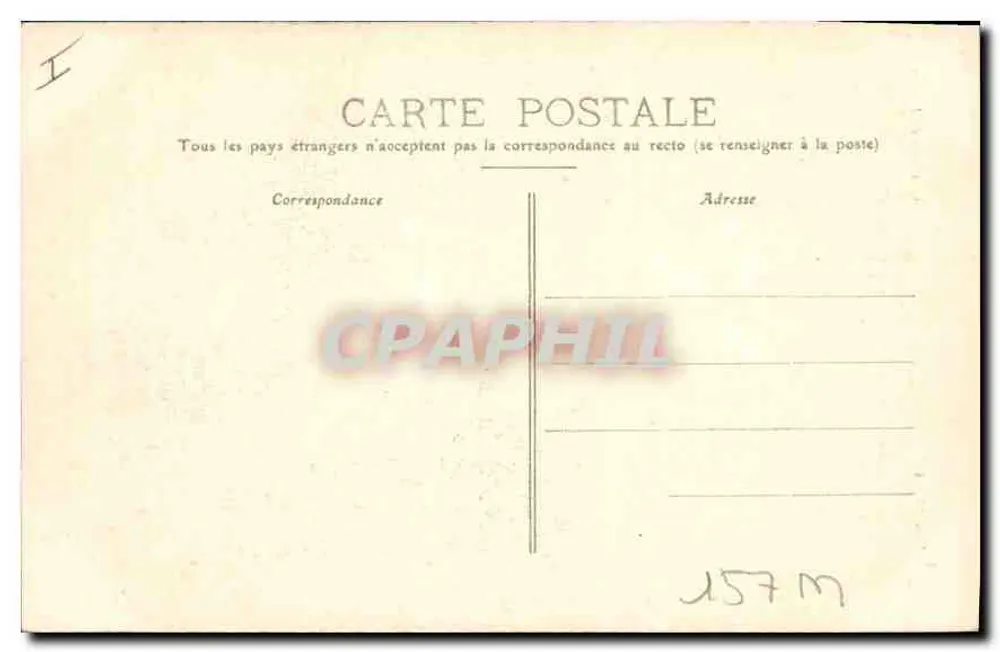 Dijon — O Palácio de Justiça — H. S. Editor, n° 10 - Verso