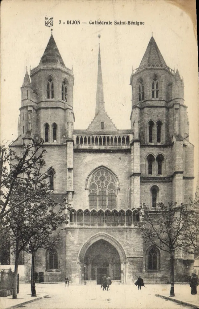 Dijon — Catedral Saint-Bénigne — éditeur FRANCE 7 - Frente