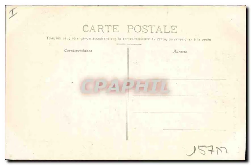 Dijon - Torre de Bar — vista do edifício com escada e arcos — editor R.G. n°80 - Verso