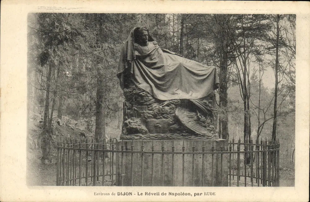 Umgebung von DIJON - Der Aufwachen Napoleons, von RUDE - Vorderseite