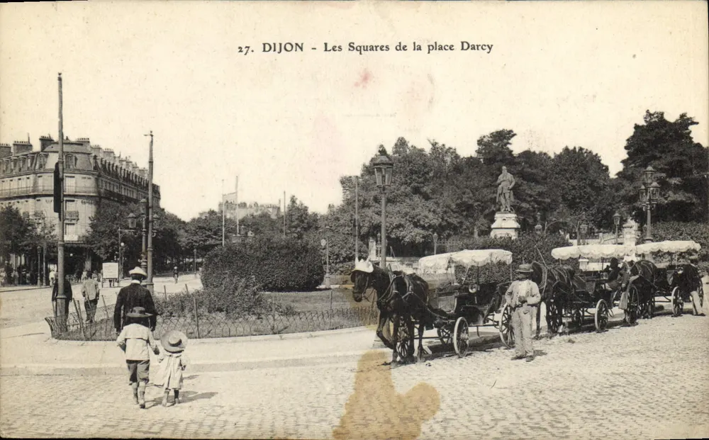 Dijon - Die Squares der Place Darcy — Imp. Moderne - Dijon, n°27 - Vorderseite