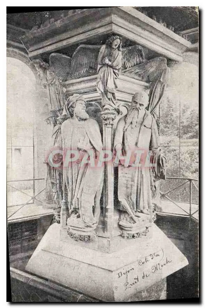 कब्र के साथ एंजिल्स — डिजॉन, कॉट-ड'ओर — अज्ञात प्रकाशक, श्रृंखला संख्या अदृश्य - आगे