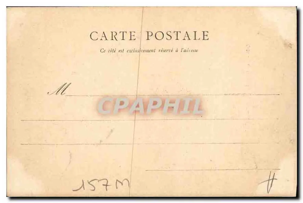 Dijon - Haupteingang des Palastes der Justiz — n° 157M - Rückseite