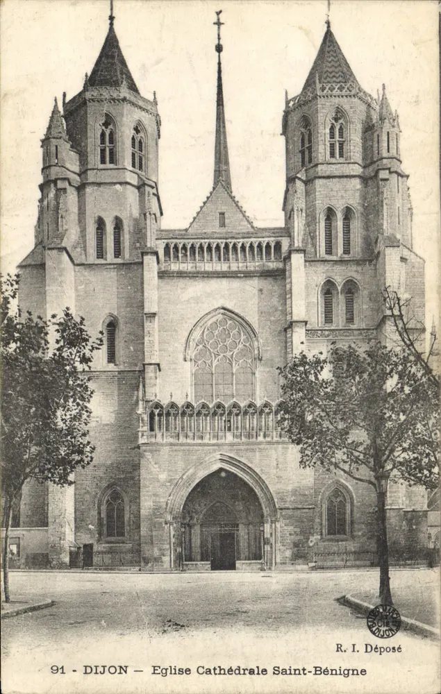 Dijon — Katholische Kirche Saint-Bénigne — R. I. Déposé - Vorderseite