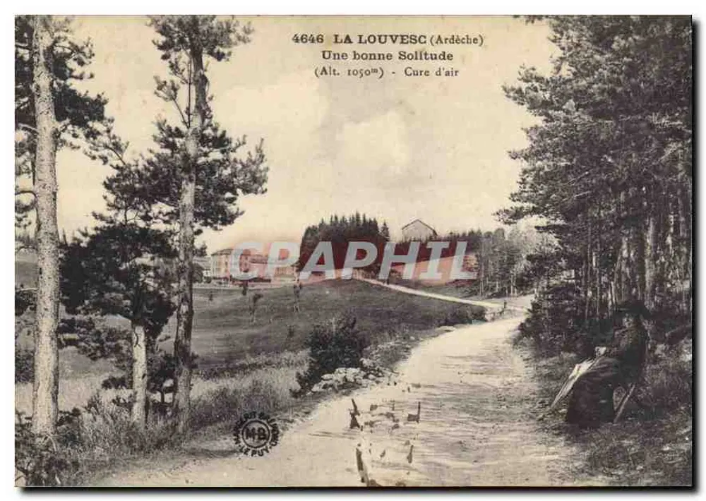 La Louvesc (Ardèche) — Een Goede Solitude (Hoogte 1050m) - Luchtherapie — uitgever MB, nr. 4646 - Voorkant