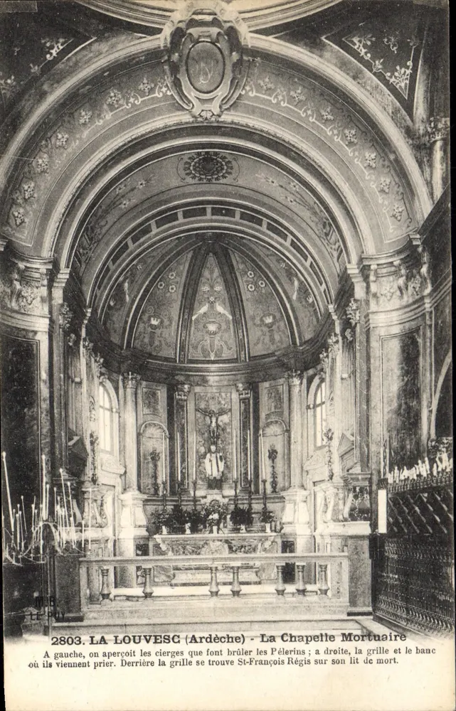 La Louvesc (Ardèche) - La Capilla Mortuoria - Anverso