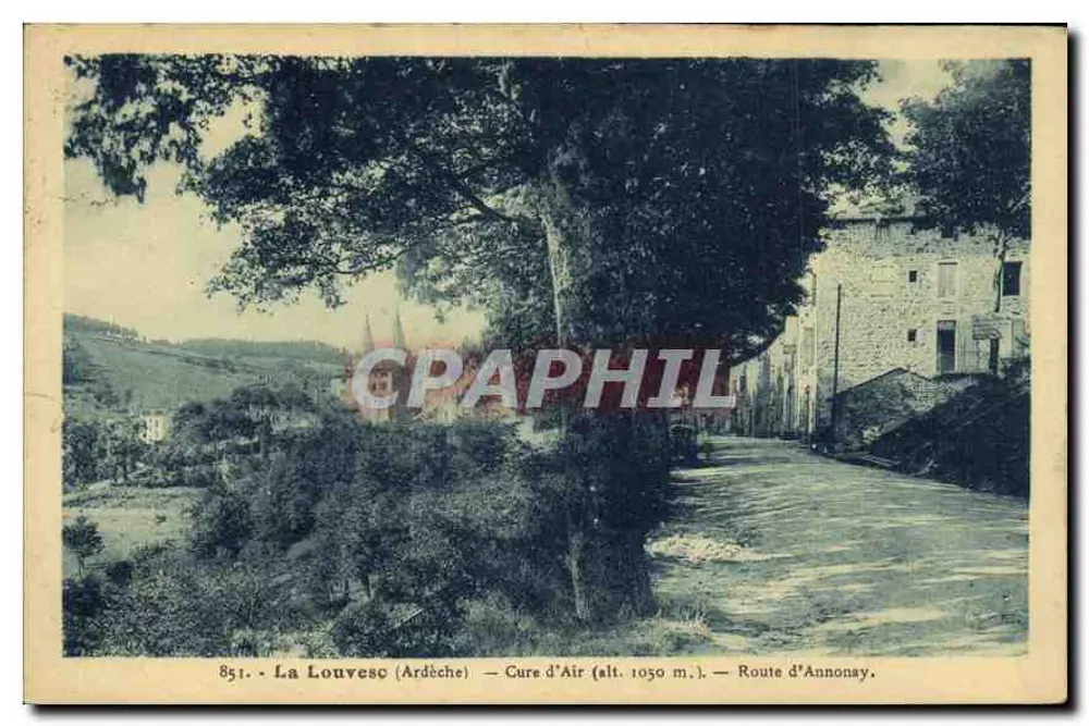 La Louvesc (Ardèche) — Cure d'Air (alt. 1050 m.) — Route d'Annonay - Vorderseite